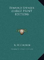 Edmund Spenser (LARGE PRINT EDITION)