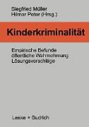 Kinderkriminalität