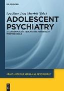 Adolescent psychiatry