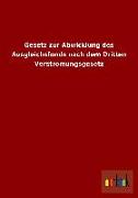 Gesetz zur Abwicklung des Ausgleichsfonds nach dem Dritten Verstromungsgesetz