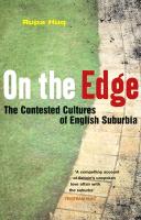 On the Edge: The Contested Cultures of English Suburbia