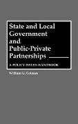 State and Local Government and Public-Private Partnerships