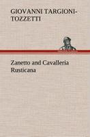 Zanetto and Cavalleria Rusticana