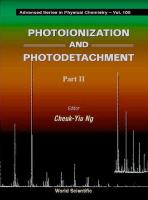 Photoionization And Photodetachment (In 2 Parts)