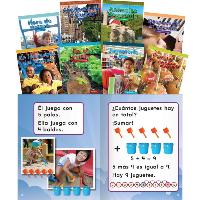 Mathematics Readers for Kindergarten Set 2 Spanish (Nctm)