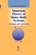 Quantum Theory of Many-Body Systems