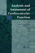 Analysis and Assessment of Cardiovascular Function