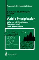 Acidic Precipitation