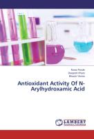 Antioxidant Activity Of N-Arylhydroxamic Acid
