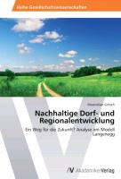Nachhaltige Dorf- und Regionalentwicklung