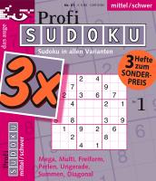 Profi-Sudoku 3er-Band Nr. 01