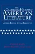 The Cambridge History of American Literature: Volume 7, Prose Writing, 1940-1990