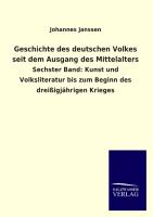 Geschichte des deutschen Volkes seit dem Ausgang des Mittelalters