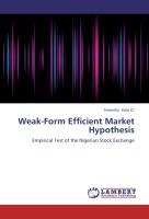 Weak-Form Efficient Market Hypothesis