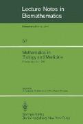 Mathematics in Biology and Medicine