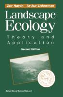 Landscape Ecology