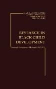 Research in Black Child Development