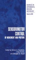 Sensorimotor Control of Movement and Posture