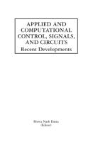 Applied and Computational Control, Signals, and Circuits