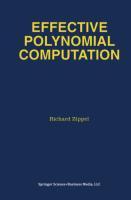 Effective Polynomial Computation