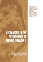 Mechanisms in the Pathogenesis of Enteric Diseases 2