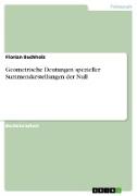 Geometrische Deutungen spezieller Summendarstellungen der Null