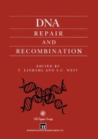 DNA Repair and Recombination