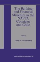 The Banking and Financial Structure in the NAFTA Countries and Chile