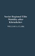 Soviet Regional Elite Mobility After Khruschev