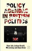 Policy Agendas in British Politics