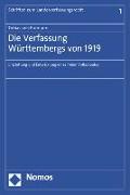 Die Verfassung Württembergs von 1919