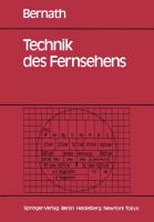 Technik des Fernsehens