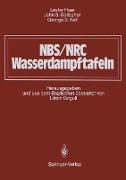 NBS/NRC Wasserdampftafeln