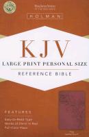 Large Print Personal Size Reference Bible-KJV