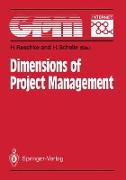 Dimensions of Project Management