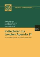Indikatoren zur Lokalen Agenda 21