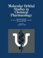 Molecular Orbital Studies in Chemical Pharmacology