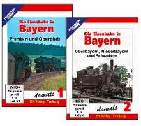 Die Eisenbahn in Bayern damals 01 und 02 im Paket