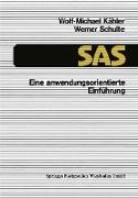 SAS ¿ Eine anwendungsorientierte Einführung