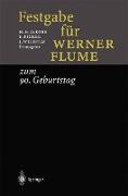 Festgabe für Werner Flume