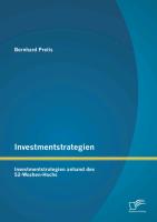 Investmentstrategien: Investmentstrategien anhand des 52-Wochen-Hochs