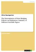 The Determinants of Firms¿ Hedging Policies: an Explanatory Summary of Different Scientific Papers