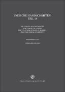 Verzeichnis der orientalischen Handschriften in Deutschland 2.18. Indische Handschriften