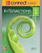 Interactions Level 1 Listening/Speaking Student Registration Code for Connect ESL (Stand Alone)