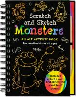 Monsters: An Art Activity Book for Creative Kids of All Ages [With Wooden Stylus]