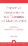 Effective Strategies in the Teaching of Mathematics