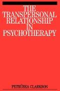 The Transpersonal Relationship in Psychotherapy
