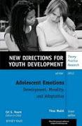 Adolescent Emotions: Development, Morality, and Adaptation