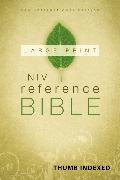 NIV, Reference Bible, Large Print, Hardcover, Indexed