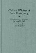 Cultural Writings of Franz Rosenzweig